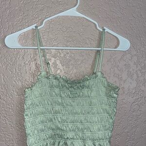 Green Camisole Top for Effortless Style